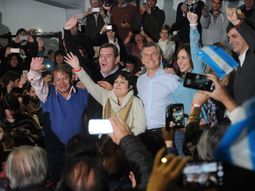 Campaña de Cambiemos en Provincia - Crédito:&nbsp;@gracielaocana