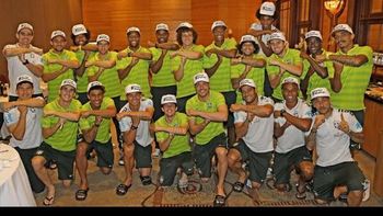 forca neymar: el apoyo del plantel de brasil antes del partido con alemania forca neymar: el apoyo del plantel de brasil antes del partido con alemania