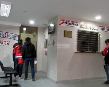 Sala de espera pediátrica del Hospital Schestakow de Mendoza