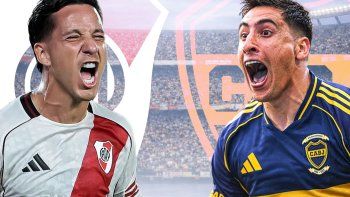River y Boca juegan el Superclásico del fútbol argentino. River y Boca juegan el Superclásico del fútbol argentino.