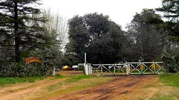 El establecimiento La Escondida, escenario del crimen El establecimiento La Escondida, escenario del crimen