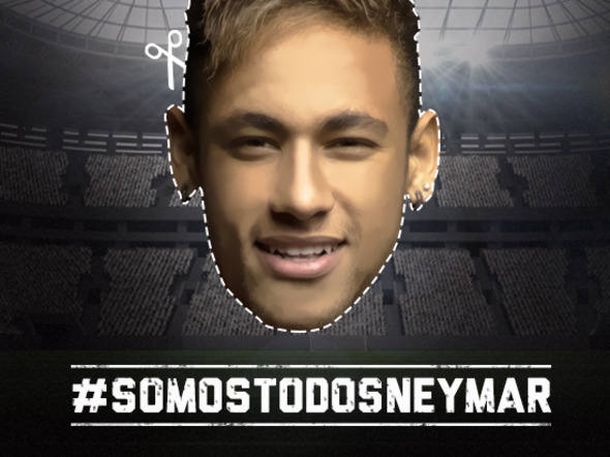 A pesar de la lesión, Neymar estará presente en la semifinal frente a Alemania