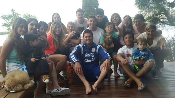 Messi ya está en Rosario para celebrar las Fiestas con su familia
