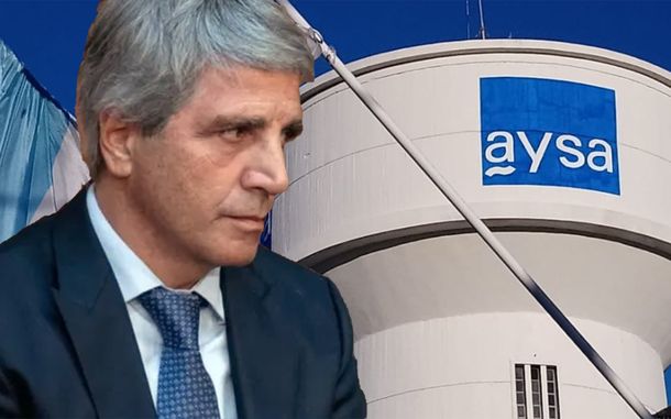 Luis Caputo quiere privatizar AySA