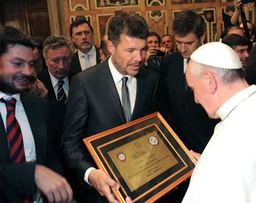 El Papa se acordó mucho de San Lorenzo de 1946
