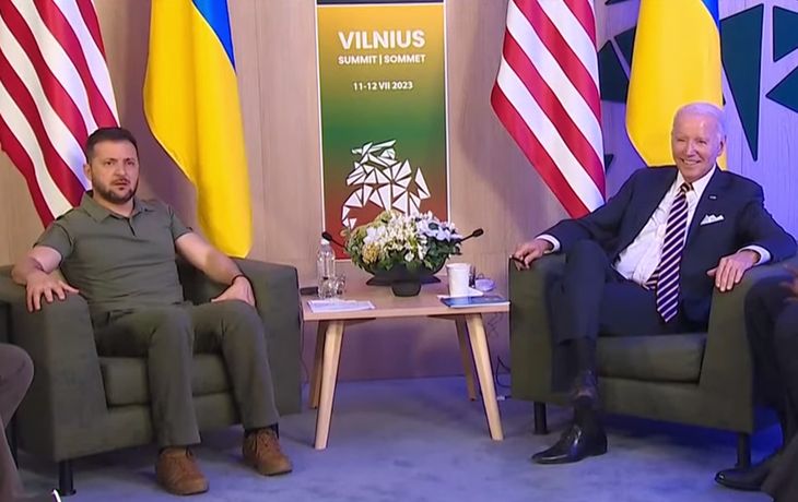 Insólito: Joe Biden se confundió al presidente de Ucrania con Vladimir Putin