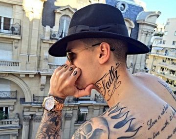 Los cuestionables tatuajes de Alexander Caniggia