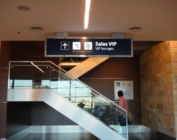 Así es el acceso a las Salas VIP de Ezeiza