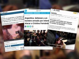 Así reflejan los diarios del mundo el intento de asesinato a Cristina Kirchner