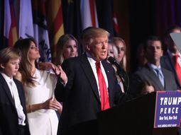 Trump, flamante presidente de los Estados Unidos Trump, flamante presidente de los Estados Unidos