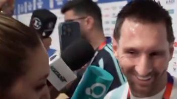 Si te saludo...: el gesto de Lionel Messi que emocionó a Sofi Martínez tras rumores Si te saludo...: el gesto de Lionel Messi que emocionó a Sofi Martínez tras rumores