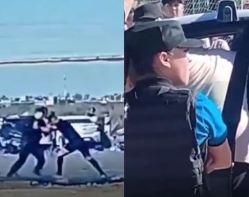 Insólito: un árbitro dirigía con tobillera electrónica e intentó escapar al ver a la policía