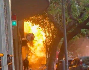 Explosión y derrumbe en Caballito: el comunicado de Metrogas