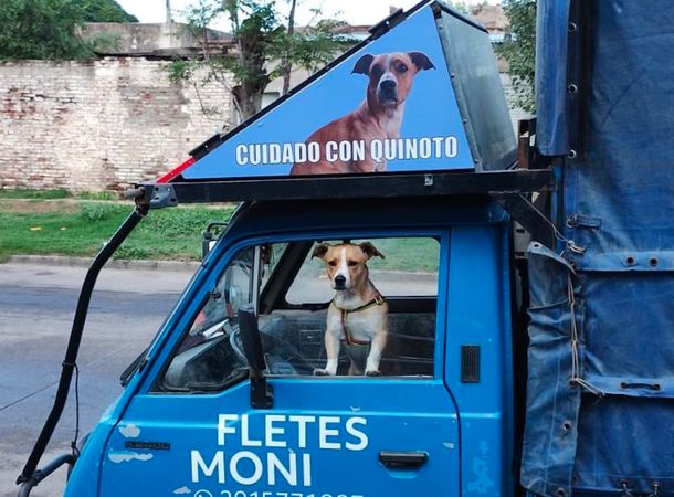 Fletero rechazó un trabajo porque no lo dejaban llevar a su compañero y la tierna historia se volvió viral