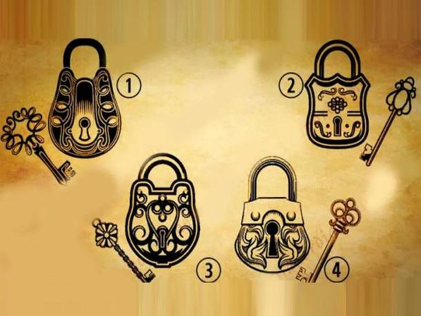 Entendé cómo sos en realidad según el candado que quieras abrir.