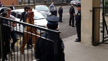 Cristina terminó de declarar Cristina terminó de declarar