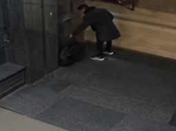 El hallazgo se produjo en la calle Viamonte al 1100. El hallazgo se produjo en la calle Viamonte al 1100.