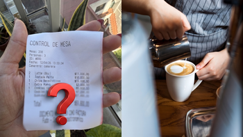 Ticket viral: : qué consumió una periodista que fue acompañada a un café de especialidad y decidió no ir más Ticket viral: : qué consumió una periodista que fue acompañada a un café de especialidad y decidió no ir más
