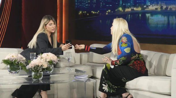 El enojo de Wanda Nara con Susana Giménez por un acercamiento a la China Suárez: qué pasó