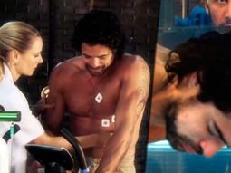 tension en los ricos no piden permiso: luciano castro, al borde de la muerte tension en los ricos no piden permiso: luciano castro, al borde de la muerte