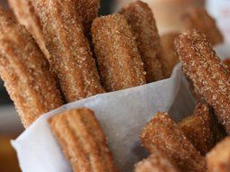 Los famosos churros de Mar del Plata.