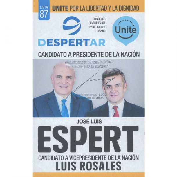 Elecciones 2019: todas las boletas que vas a encontrar en el cuarto oscuro