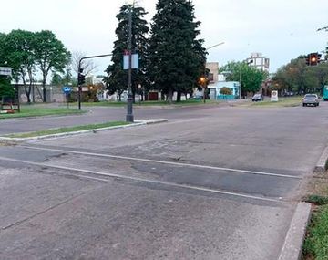 La zona en donde fue el robo