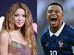 Shakira y Kylian Mbappé