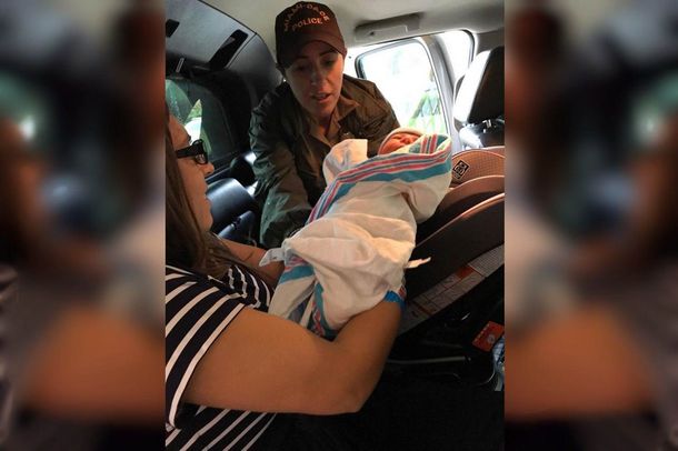 Una beba nació en medio del huracán Irma y le pusieron un nombre insólito