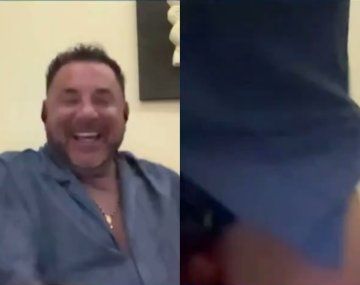 Mohamed se volvió viral por un descuido durante una nota en vivo: ¿sin ropa interior?