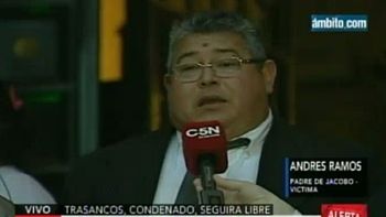 la justicia nos defraudo, dijo el papa de una de las victimas la justicia nos defraudo, dijo el papa de una de las victimas