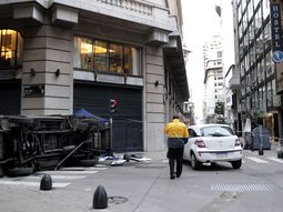 Asi quedó el camión distribuidor Asi quedó el camión distribuidor