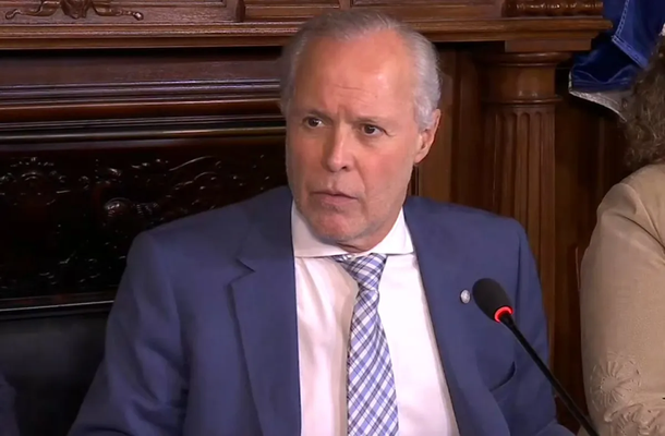 Pablo Iturralde renunció a la presidencia del Partido Nacional tras divulgarse unos chats polémicos.