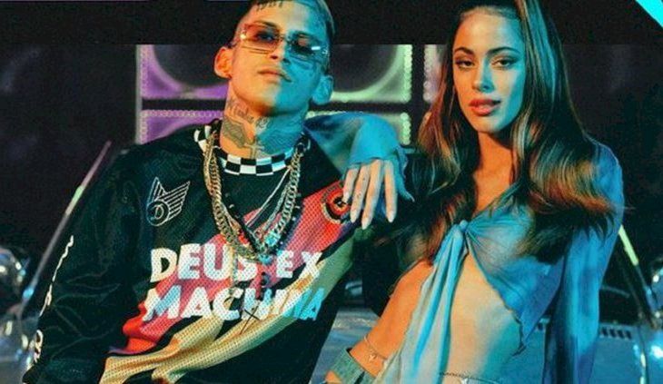 VIDEO: Antes de las vacaciones, L-Gante hizo vibrar el Hipódromo con Tini Stoessel