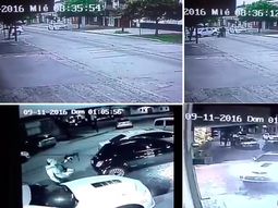 Así fueron los dos robos en Mataderos Así fueron los dos robos en Mataderos