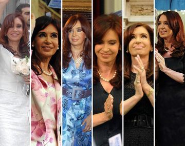 Todos los looks de Cristina en sus alocuciones frente al plenario del Congreso