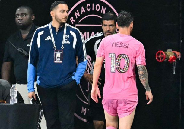 Qué le pasó a Lionel Messi.