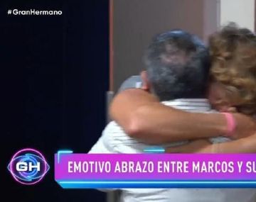 Gran Hermano: el abrazo eterno en el reencuentro entre Marcos y su padre