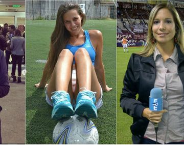 Antonella Valderrey, Luciana Rubisnka y Ángela Lerena son referentes en el periodismo deportivo