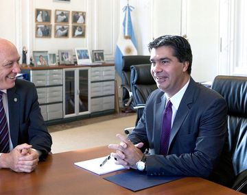 Capitanich y Bonfatti avanzaron en una agenda de créditos
