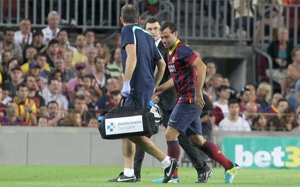 Alerta para Sabella: Mascherano estará dos semanas sin jugar