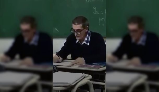 El profesor que intentó concientizar a sus alumnos sobre la desaparición de Santiago Maldonado