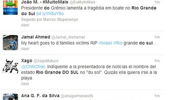 las repercusiones en las redes sociales por la tragedia las repercusiones en las redes sociales por la tragedia