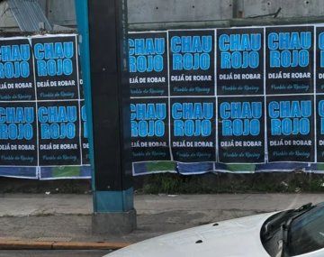 Tensión en la previa: Avellaneda amaneció empapelada con afiches contra Rojo