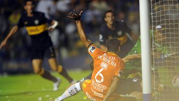 el polemico gol de boca ante barcelona el polemico gol de boca ante barcelona