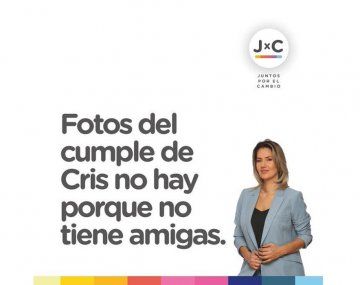 Las reacciones al tuit de Carolina Losada contra Cristina Kirchner que tuvo que borrar