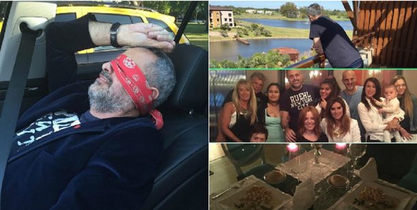 Mirá las fotos y videos del festejo sorpresa que Agustina Kämpfer le hizo a Jorge Rial