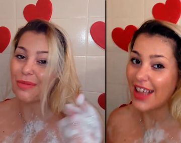 La ducha hot de Mariana Diarco