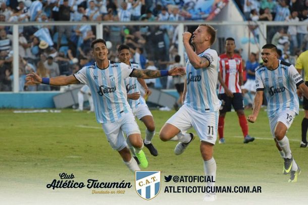 El grito del goleador Menéndez