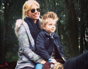 La glamorosa salida de Wanda Nara con sus hijos en el campo